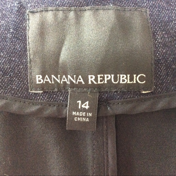 Banana Republic Denim Jean Blaze Sz 14 - Picture 5 of 9